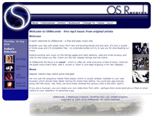 Tablet Screenshot of osrecords.com